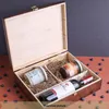 Creative Braune Deco Wein-Kiste aus Natürliches Produktbild-Vorschau 9