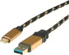 ROLINE Gold - Cavo USB - USB Tipo A (maschio) a USB-C Anteprima dell’immagine prodotto 4