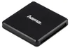 Hama USB-3.0-Multikartenleser SD MicroSD CF schwarz Produktbild-Vorschau 1