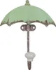 Clayre & Eef Wandhaken 12x5x15 cm Grün Eisen Regenschirm Produktbild-Vorschau 2