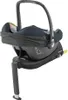 A car seat base with a car seat attached, shown from a side-diagonal angle. Anteprima dell’immagine prodotto