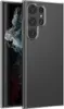 A clear protective case for a Samsung Galaxy S23 Ultra phone is shown from a diagonal angle. Podgląd zdjęcia produktu