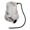 A silver DC hydro generator with a black cable and exposed wires, shown on a white background. Náhled obrázku produktu