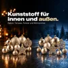 Weihnachtskugeln Set ONBEST Champagner 128-teilig – Produktbild-Vorschau 9
