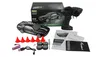 A collection of items for a remote-controlled car, including the car itself, a remote control, spare parts, and instructions, laid out on a white background. Náhled obrázku produktu