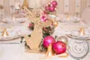 Weihnachtskugel Rosa Blumen Produktbild-Vorschau 2