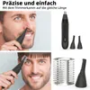 Nasenhaartrimmer, Wiederaufladbar Nasenhaarschneider 2 in 1 Produktbild-Vorschau 6