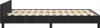 vidaXL Struttura letto senza materasso nero 120x200 cm Anteprima dell’immagine prodotto 5