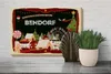 Holzschild Weihnachten Grüße aus BENDORF Geschenk 30x20cm Produktbild-Vorschau 4