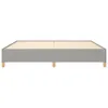 vidaXL Bettgestell Hellgrau 200x200 cm Stoff -  Betten & Produktbild-Vorschau 6