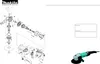 Makita SA7000C, Černá, Azurová, Stříbrná, 4000 ot/min, AC, Náhled obrázku produktu 15