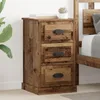 vidaXL Starý drevený nočný stolík 39 x 39 x 67,5 cm Náhľad obrázku produktu 3