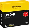 Intenso - 10 x DVD-R - 4.7 GB (120 Min.) 16x - Slim Jewel Náhled obrázku produktu 1