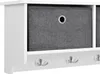 Wandgarderobe Horsens 100x20x30cm mit 3 Aufbewahrungsboxen Produktbild-Vorschau 4