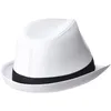 Beechfield Uni Fedora-Hut RW259 (L/XL) (Weiß/Schwarz) Produktbild-Vorschau 2