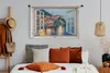 MuchoWow® Wandteppich Wandbehang Ausblick - Italien - Meer Produktbild-Vorschau 4