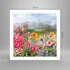 Poster - Poster ohne Rahmen - blume sommer natur - 50x50 cm Produktbild-Vorschau 4