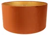 STOfflampenschirm orange mit Goldener Innenseite 50 50 25 Produktbild-Vorschau 5