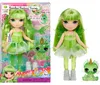 Rainbow High Littles Rainbow Fantasy Fairies Doll- Emerald Náhľad obrázku produktu 8