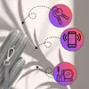 Borsa multifunzionale da donna con telefono e portafoglio, Anteprima dell’immagine prodotto 6