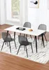 Klihome Esszimmerstühle 4er Set, mit Rückenlehne Produktbild-Vorschau 2