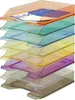 A stack of seven colorful document trays, each a different translucent color, arranged diagonally. Náhled obrázku produktu