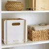 Zusammensteckbare Holzbox 25 + 32 cm weiß Aufbewahrungsbox für Bücherregale, passend für Kallax Produktbild-Vorschau
