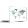 MuchoWow® Laptop Aufkleber Sticker Cover Weltkarte - Produktbild-Vorschau 1