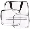 Set di 3 trousse trasparenti multifunzione Anteprima dell’immagine prodotto 3