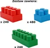 Baczek KL-5 2094, Stavebnica, 960 kusov, 6,2 kg Náhľad obrázku produktu 4