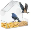 Vogelfutterhaus Fenster Vogelfutterspender Acryl Fenster Produktbild-Vorschau 1