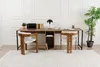 Skye Decor, Twin Study Desk - Atlantic Pine, Black, Produktbild-Vorschau 3