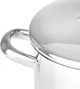 Edelstahl Kochtopf 20 cm 2,6 Liter mit Griffen, Induktions- Produktbild-Vorschau 2