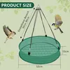 2er Set Upgrade Vogelfutterspender Auffangschale für Balkon Produktbild-Vorschau 2