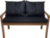 Cuscini per panchina da giardino Blu scuro, Seduta 120x60x7 Anteprima dell’immagine prodotto 1
