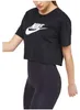 Nike Sportswear Essential Icon Futura Crop Kurzarm-t-shirt Produktbild-Vorschau 5
