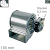 Querstromlüfter 105mm Dimplex Siemens 344960 Motor für Produktbild-Vorschau 2