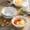 MALACASA porcelánová mísa na koláče, 6dílná mísa na quiche Náhled obrázku produktu 7