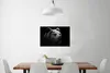 MuchoWow® Poster Bär - Leicht - Schwarz 60x40 cm - Produktbild-Vorschau 2
