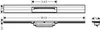 hansgrohe RainDrain Flex Set de finition Caniveau de douche Anteprima dell’immagine prodotto 2