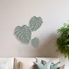 UNUS® Wandaufhänger Monstera Blätter, 3er Set Metall, Produktbild-Vorschau 2