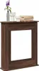vidaXL Obudowa kominka brązowy dąb 75x20x87,5 cm materiał Podgląd zdjęcia produktu 2