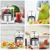 FIVMEN Obstpresse Edelstahl Manuell 5L Weinpresse Produktbild-Vorschau 7