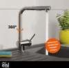 Dřezová baterie EISL s vytahovací sprchou COOL Chrome Náhled obrázku produktu 16