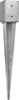 A metal ground spike with a square top. Produktbild-Vorschau