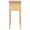 vidaXL Konzolový stolík  73x35x73 cm z masívneho Náhľad obrázku produktu 5