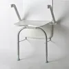 Etac Relax Duschklappsitz mit Armlehnen und Stützbeinen Produktbild-Vorschau 1