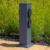 Steckdosensäule 4-fach IP44 Anthrazit 250V/ 16A 13x13x40cm Produktbild-Vorschau 15