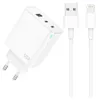 65W USB-C Schnellladegerät PD mit 3-Ports Kompaktes Produktbild-Vorschau 1