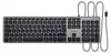 Macally UCZKEYSG-DE, USB-C Tastatur f. Mac, PC & Tablet, DE Produktbild-Vorschau 1